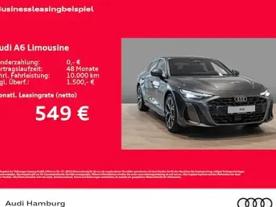 Neu Audi A6 Ambiente 204 PS (150 kW) 2026 Grau Limousine
