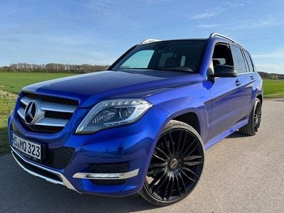 Gebraucht Mercedes GLK250 204 PS (150 kW) 2015 Blau SUV