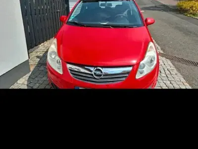 Gebraucht Opel Corsa 75 PS (55 kW) 2009 Rot Kleinwagen