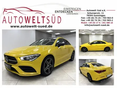 Gebraucht Mercedes CLA250 AMG 224 PS (164 kW) 2019 Sonnengelb Coupé