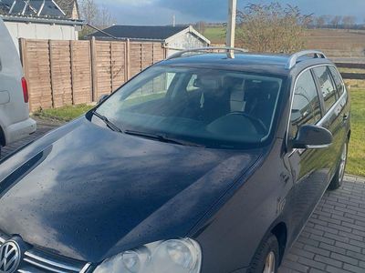 Gebraucht VW Golf VI Comfortline 105 PS (77 kW) 2008 Schwarz Kleinwagen