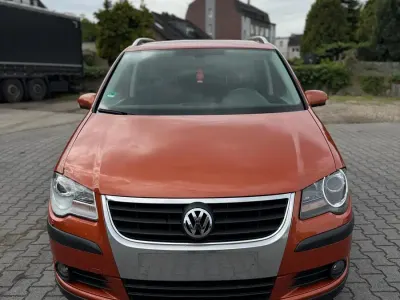 Gebraucht VW Touran Cross 140 PS (102 kW) 2007 Orange Van / Kleinbus