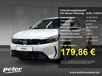 Neu Opel Corsa Edition 101 PS (74 kW) 2025 Kontur weiß Kleinwagen