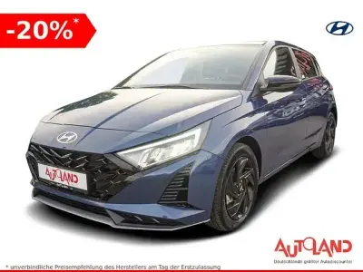 Neu Hyundai i20 Blackline 90 PS (66 kW) 2026 Grau Kleinwagen