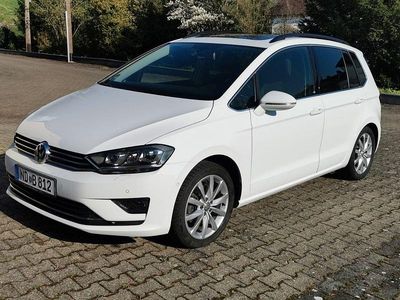 Gebraucht VW Golf Sportsvan Highline 125 PS (91 kW) 2015 Weiß Van / Kleinbus