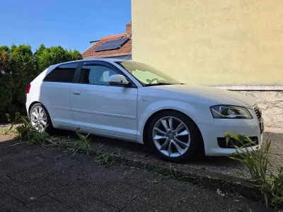 Gebraucht Audi A3 S-Line 200 PS (147 kW) 2009 Weiß Kleinwagen
