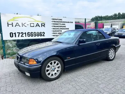 Gebraucht BMW 328 Cabriolet 193 PS (141 kW) 1996 Blau Cabrio