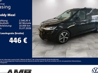 Neu VW Caddy 122 PS (89 kW) 2026 Schwarz Van / Kleinbus