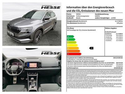 Neu Skoda Karoq SportLine 150 PS (110 kW) 2026 Grau SUV