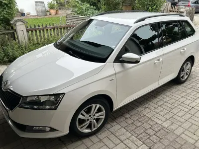 Gebraucht Skoda Fabia Ambition 95 PS (69 kW) 2021 Weiß Kleinwagen