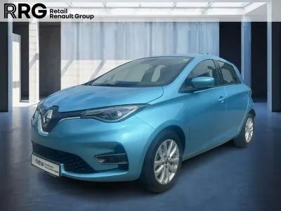 Gebraucht Renault Zoe Experience 50 kW (69 PS) 2021 Aquamarinblau metallic Kleinwagen