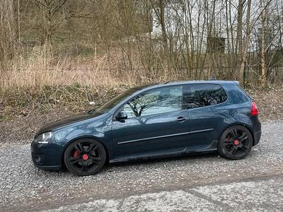 Usata VW Golf V GTI 200 CV (147 kW) 2008 Blu Utilitaria