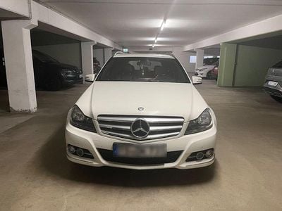 Usata Mercedes C200 Avantgarde 136 CV (100 kW) 2012 Bianco Station wagon