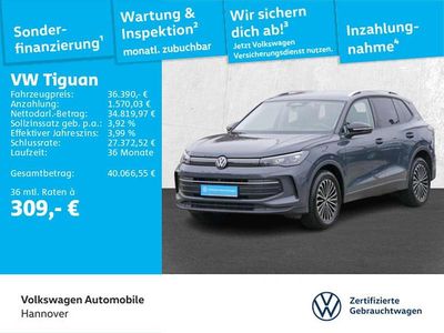 Gebraucht VW Tiguan Goal 150 PS (110 kW) 2025 Delfingrau metallic SUV