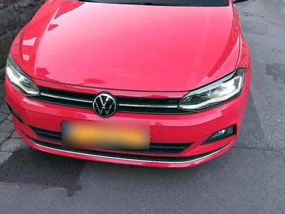 Usata VW Polo Highline 95 CV (69 kW) 2020 Rosso Utilitaria