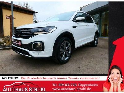 Gebraucht VW T-Cross R-line 110 PS (80 kW) 2022 Weiß SUV