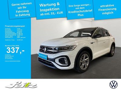 Gebraucht VW T-Roc R-line 110 PS (80 kW) 2023 Weiß SUV