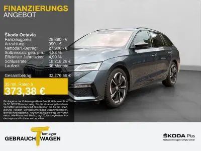 Brugt Skoda Octavia RS 200 HK (147 kW) 2021 Grå Stationcar