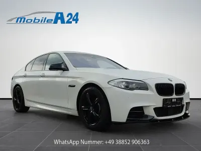 Gebraucht BMW M550 Sport Line 381 PS (280 kW) 2013 Weiß Limousine