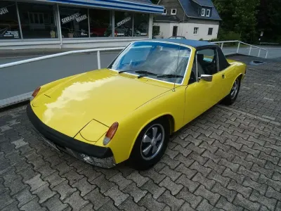 Gebraucht Porsche 914-6 110 PS (80 kW) 1970 Gelb Cabrio