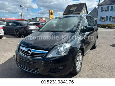 Gebraucht Opel Zafira 125 PS (91 kW) 2012 Schwarz Van / Kleinbus