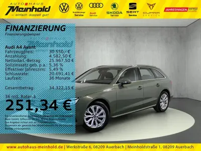 Gebraucht Audi A4 Advanced Plus 204 PS (150 kW) 2023 Distriktgrün metallic Kombi