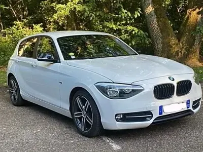 Gebraucht BMW 116 Efficient Dynamics 116 PS (85 kW) 2012 Weiß Kleinwagen