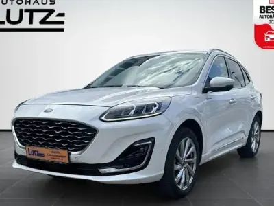 Gebraucht Ford Kuga Vignale 224 PS (164 kW) 2022 Arktisweiß (metallic) SUV