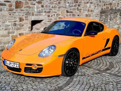 Gebraucht Porsche Cayman S Sport 303 PS (222 kW) 2008 Orange Coupé