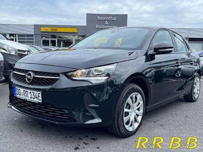 Gebraucht Opel Corsa-e Edition 100 kW (136 PS) 2023 Diamant schwarz/karbon schwarz Kleinwagen