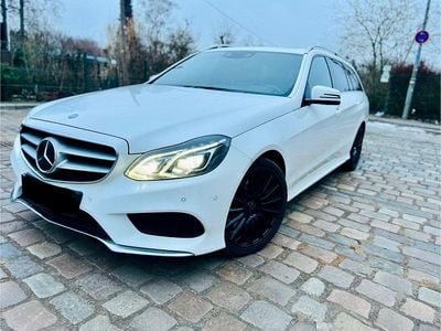 Weiß Gebraucht 2014 Mercedes E250 AMG Kombi | 13.890 € (Superpreis)