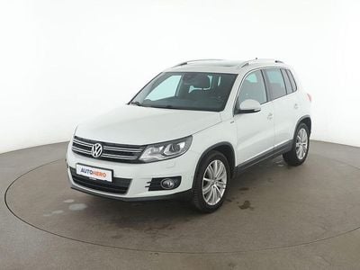 Gebraucht VW Tiguan LOUNGE 2015 Weiß SUV