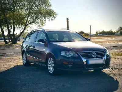 Gebraucht VW Passat 105 PS (77 kW) 2008 Blau Kombi