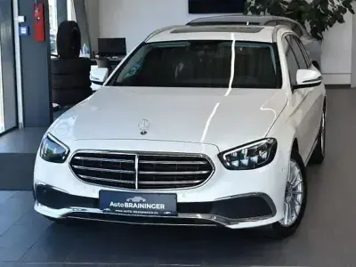 Gebraucht Mercedes E220 Exclusive 194 PS (142 kW) 2021 Diamantweiss Kombi