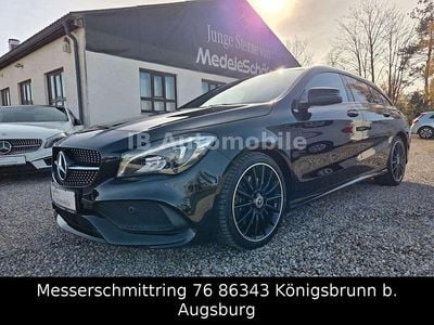 Schwarz Gebraucht 2017 Mercedes CLA220 Shooting Brake AMG line Kombi | 22.950 € (Guter Preis)