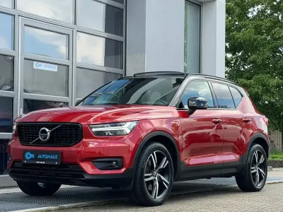 Käytetty Volvo XC40 R-Design 261 HP (191 kW) 2021 Punainen Katumaasturi