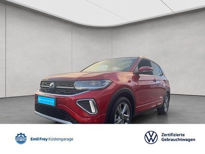 Brugt VW T-Cross R-line 116 HK (85 kW) 2024 Rød SUV