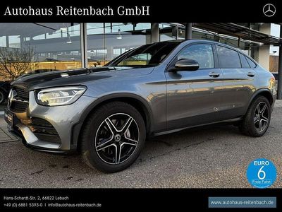 Grau Gebraucht 2020 Mercedes GLC220 AMG Coupé | 44.888 € (Teuer)
