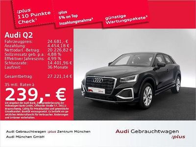 Usata Audi Q2 Advanced Plus 150 CV (110 kW) 2023 Nero SUV