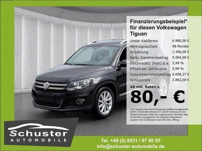 Schwarz Gebraucht 2014 VW Tiguan Sport SUV | 6.980 € (Guter Preis)