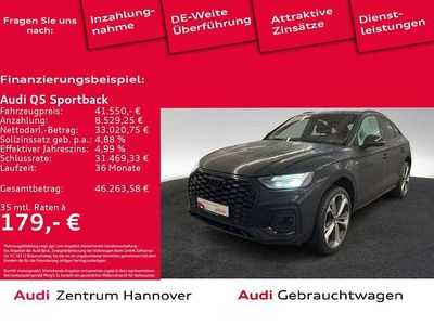 Gebraucht Audi Q5 Sportback S-Line 265 PS (194 kW) 2022 Mythosschwarz metallic SUV