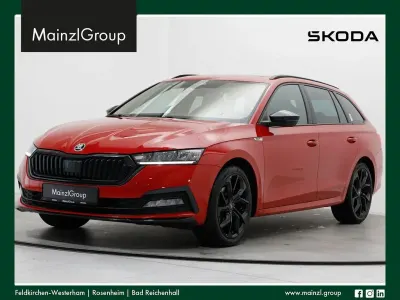 Gebraucht Skoda Octavia SportLine 150 PS (110 kW) 2022 Velvetrot premium metallic Kombi