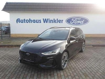 Gebraucht Ford Focus ST-Line 125 PS (91 kW) 2022 Obsidianschwarz metallic Kombi
