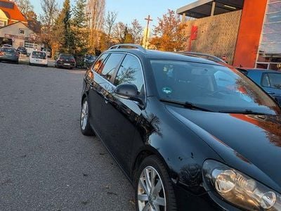 Schwarz Gebraucht 2010 VW Golf VI Highline Kleinwagen | 3.500 € (Guter Preis)