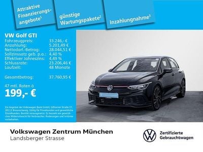 Gebraucht VW Golf VIII GTI Clubsport 300 PS (220 kW) 2024 Schwarz Limousine