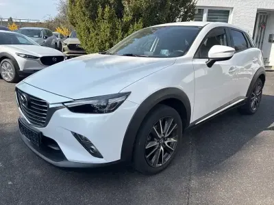 Gebraucht Mazda CX-3 Sports-Line 120 PS (88 kW) 2017 Arachneweiss metallic SUV