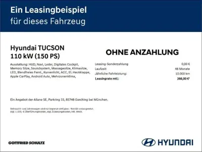 Neu Hyundai Tucson Prime 150 PS (110 kW) 2026 Weiss SUV