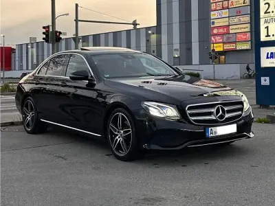 Brugt Mercedes E220 AMG 194 HK (142 kW) 2018 Sort Sedan