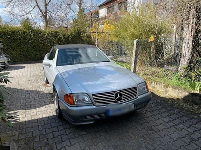 Usata Mercedes SL500 320 CV (235 kW) 1992 Argento Cabrio