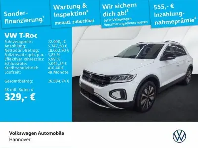 Second-hand VW T-Roc Goal 116 CP (85 kW) 2025 Alb SUV